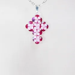 Pendant 30cm - Tanya-Silver Chain - Pendant 30cm - Laiton argenté